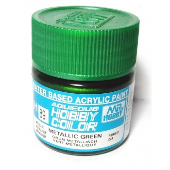 Mr Hobby Aqueous color H-089 Metallic Green